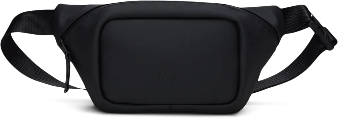 Rains Bum Bag Mini W3 Black | Buy Rains Bum Bag Mini W3 Black here | Outnorth