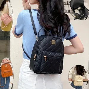 realaiot  Mini Small Simple Bag, Multi-Function Casual Ladies Backpack (9.84*8.26*2.95) Inch