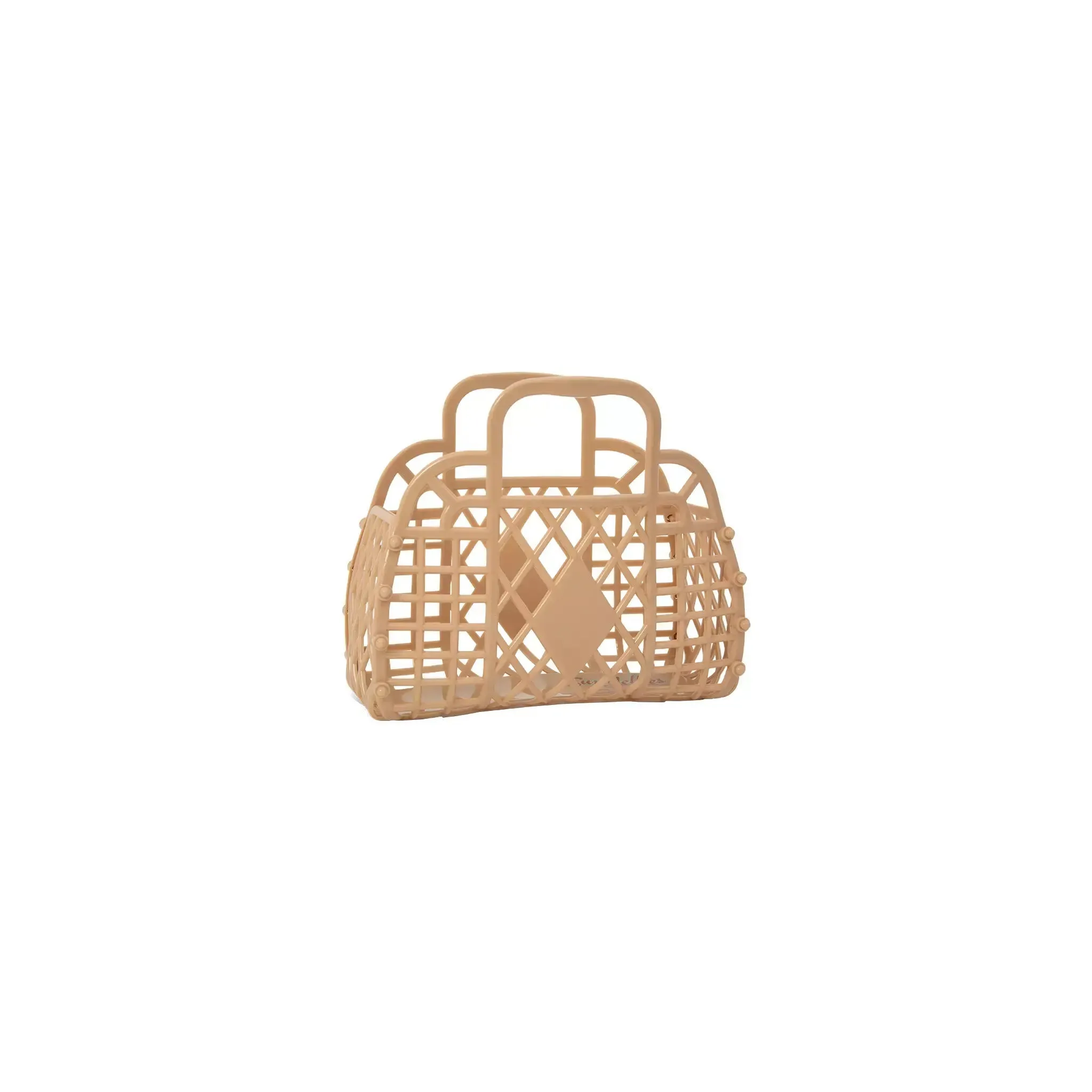 Retro Basket Jelly Bag - Mini: Blue