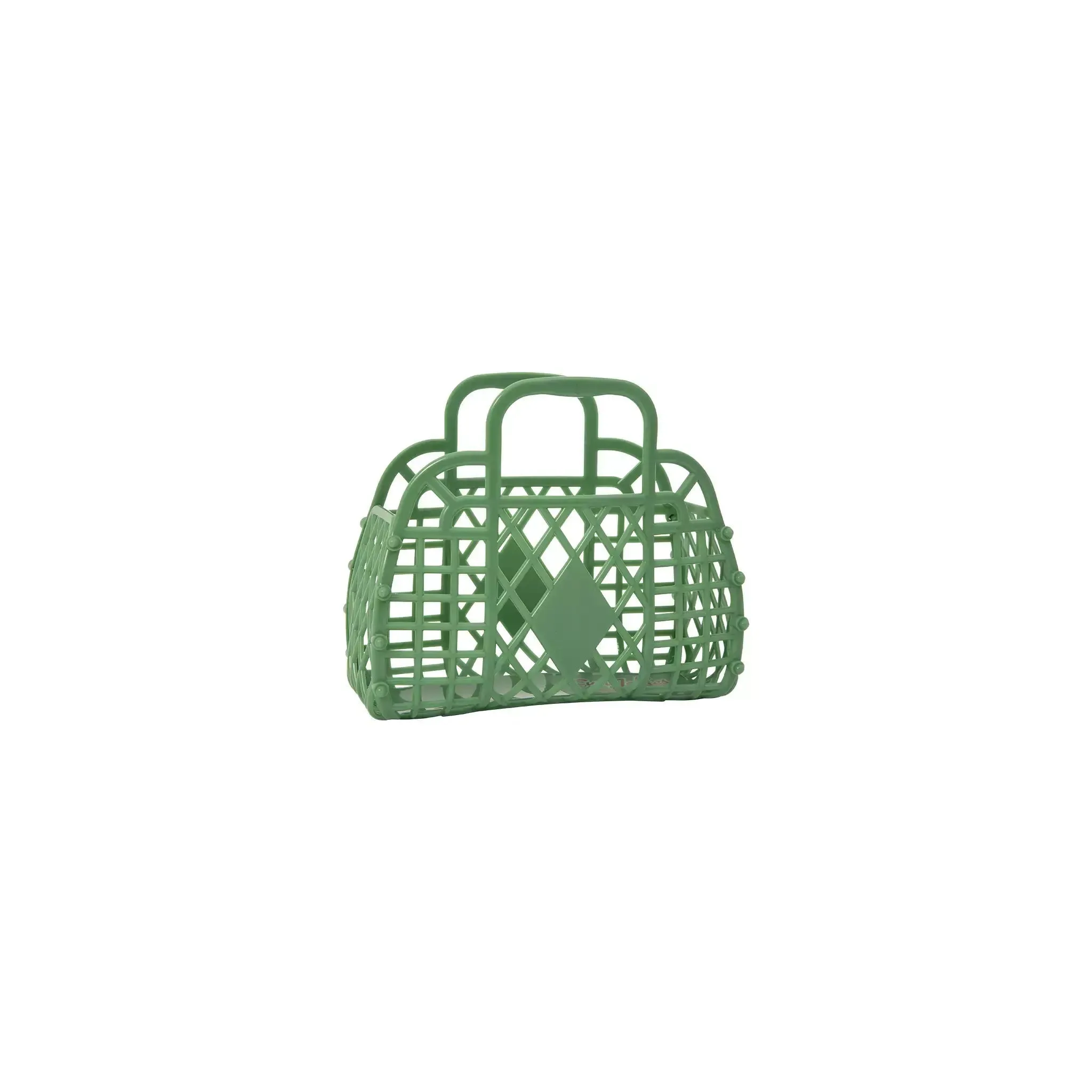 Retro Basket Jelly Bag - Mini: Blue