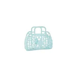 Retro Basket Jelly Bag - Mini: Blue
