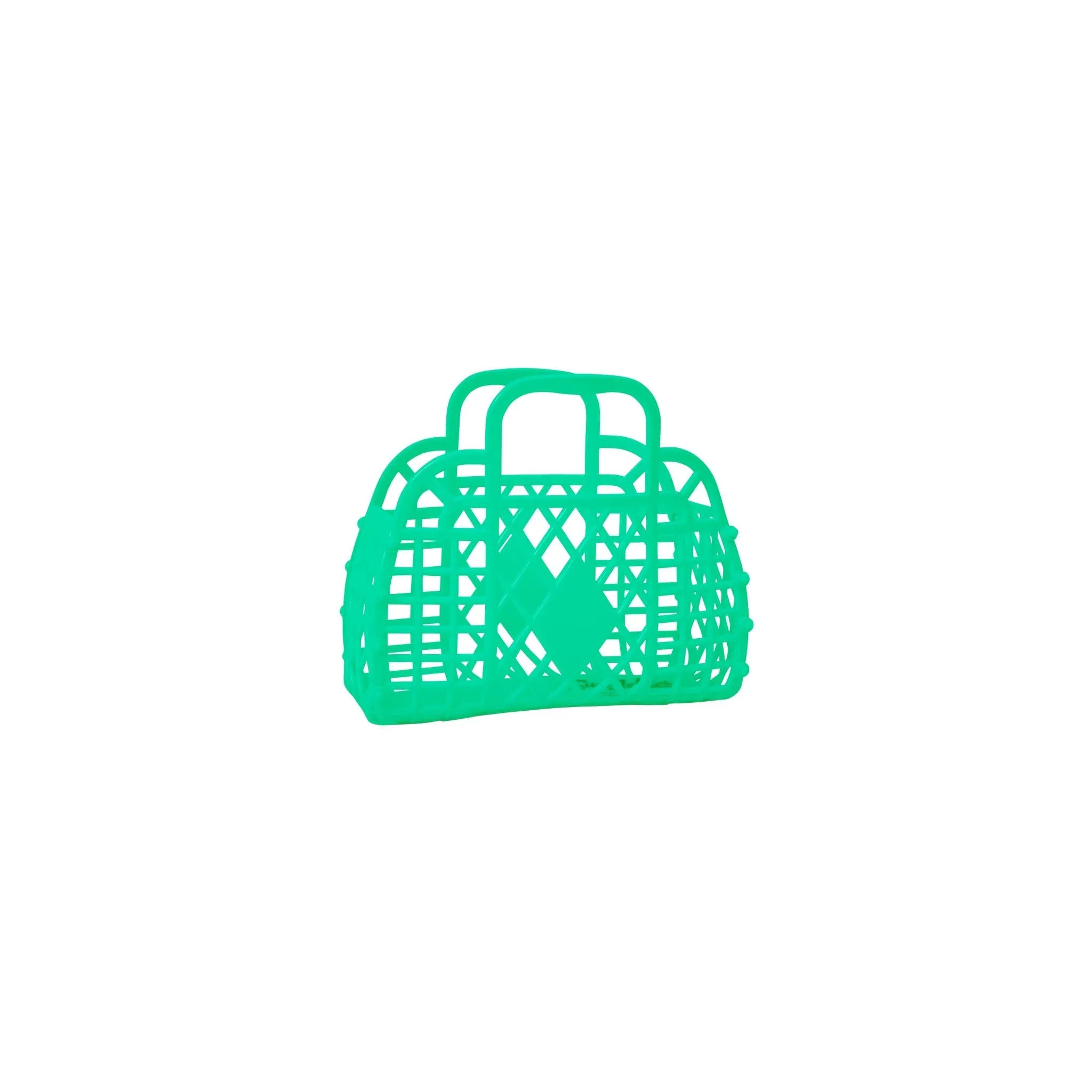 Retro Basket Jelly Bag - Mini: Blue