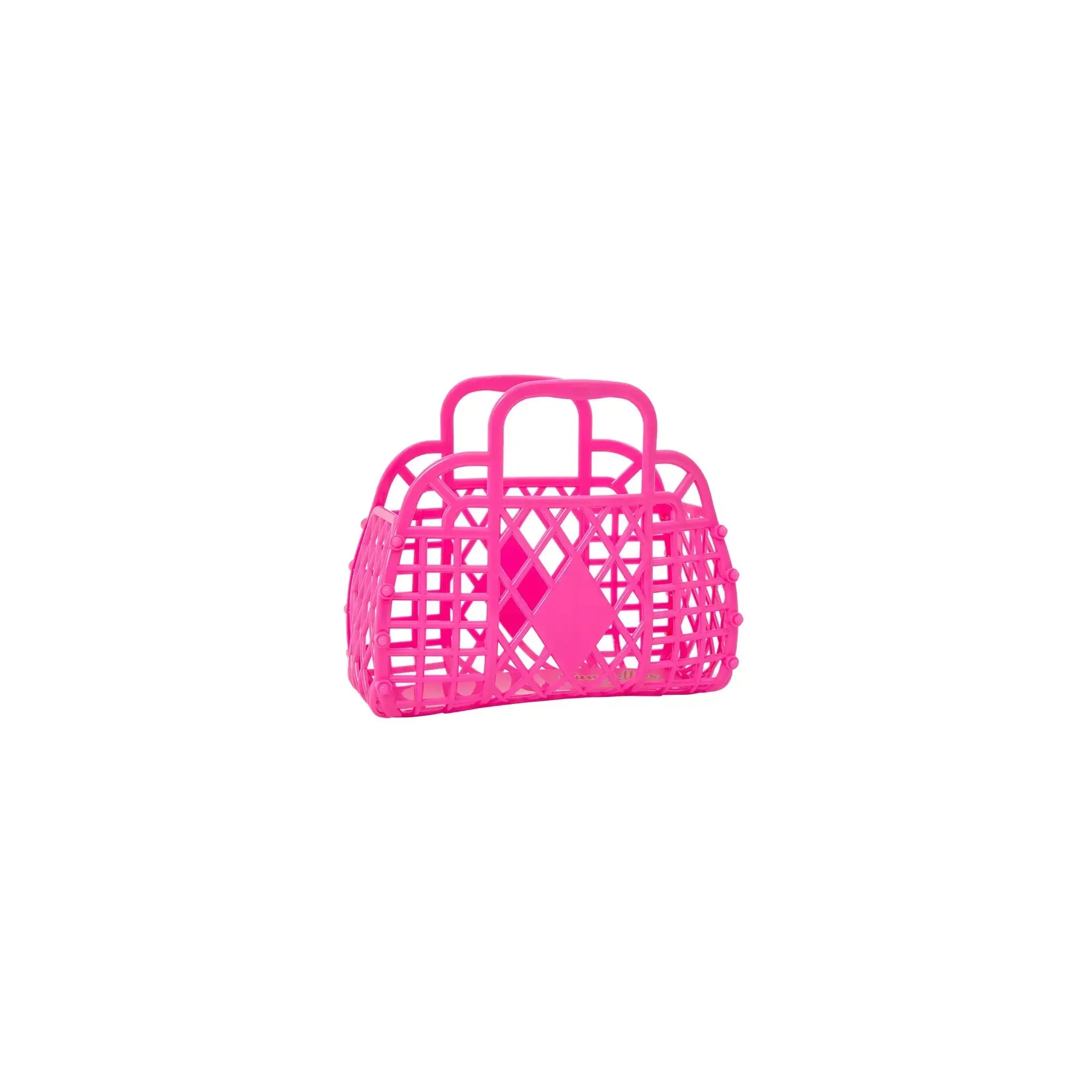 Retro Basket Jelly Bag - Mini: Blue