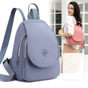 Small Nylon Backpack for Women and Girls Mini Casual Lightweight Daypack