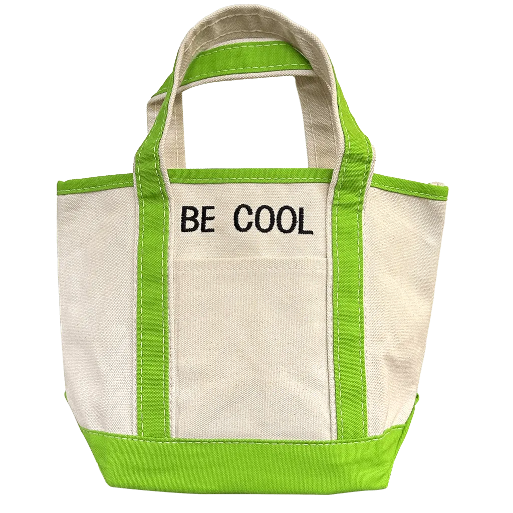 Snoopy mini Tote Lime