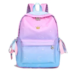 Stylish Back to School Backpack Bookbag for Girls Lightweight Travel Daypack Top Level