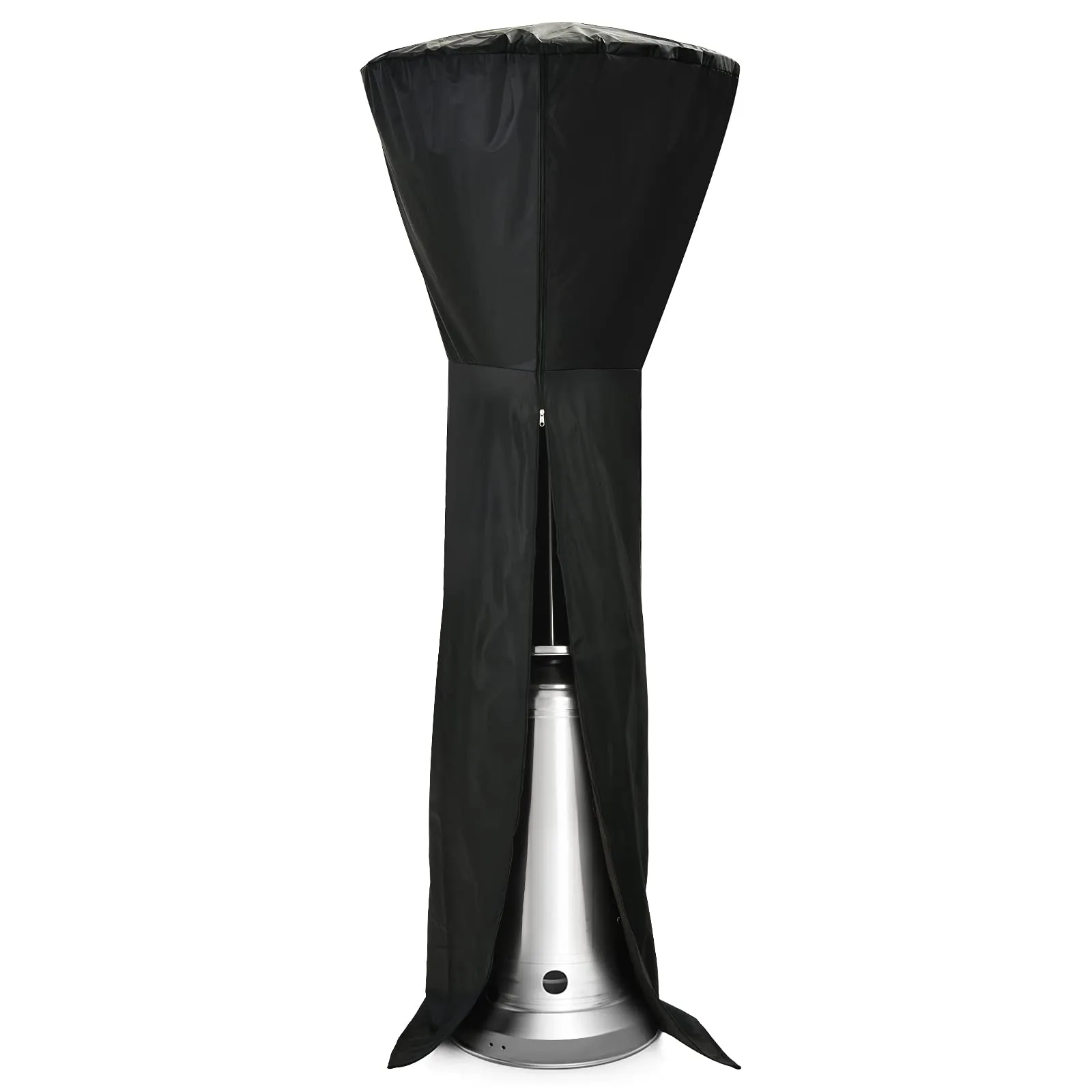 Tangkula Patio Heater Cover, Outdoor Patio Heater Cover with Zipper and Storage Bag