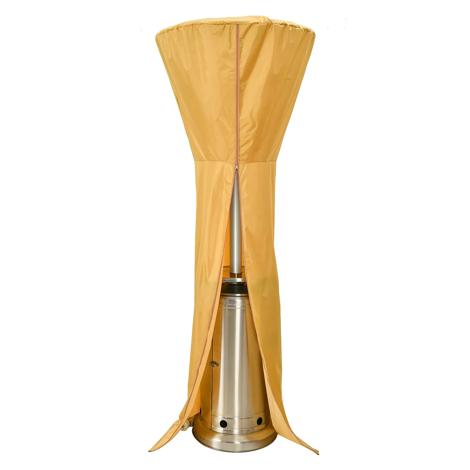 Tangkula Patio Heater Cover, Outdoor Patio Heater Cover with Zipper and Storage Bag