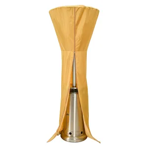 Tangkula Patio Heater Cover, Outdoor Patio Heater Cover with Zipper and Storage Bag