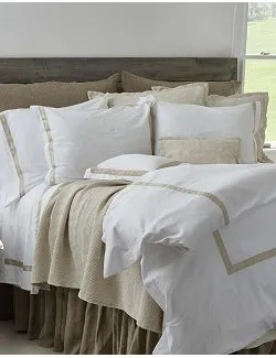 Vintage Beach Cottage Sateen Bedding