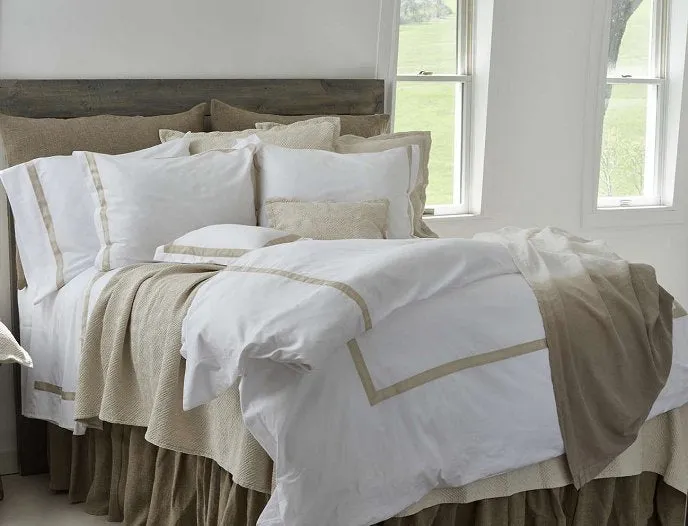 Vintage Beach Cottage Sateen Bedding