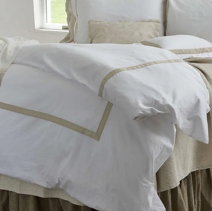 Vintage Beach Cottage Sateen Bedding