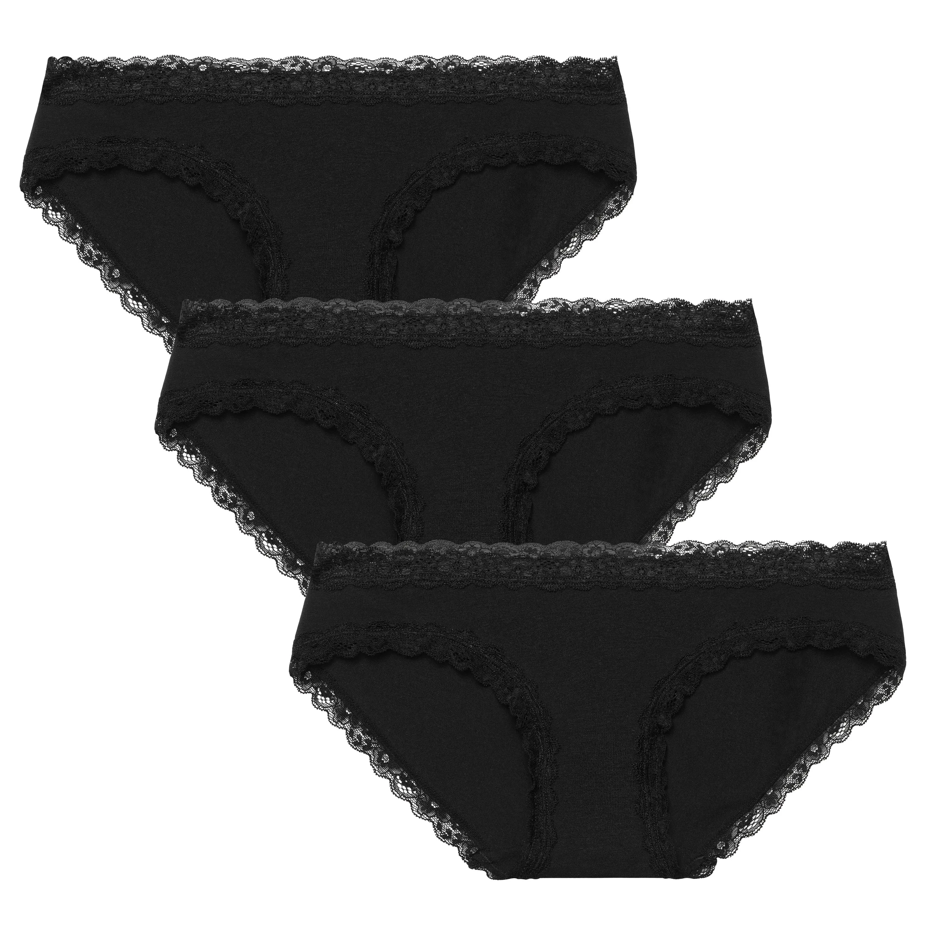 Women's Lace Low Rise Hipster 3-Pack（Copy）