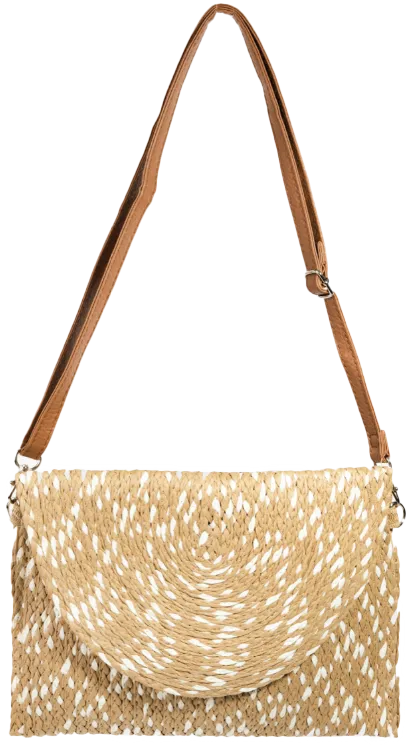 Woven Clutch & Crossbody