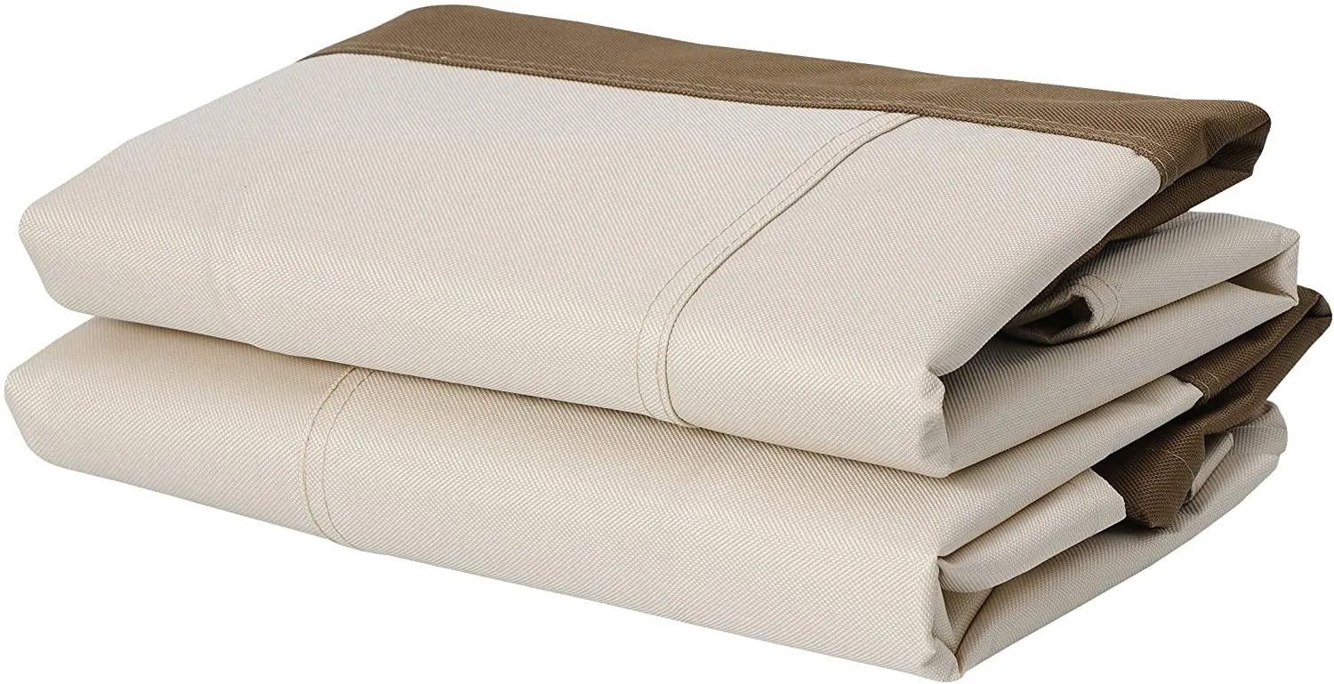 ZENY™ Pack of 2 Patio Chair Covers, Deep Seat Lounge Covers, 600D Waterproof Outdoor Furniture Covers (38" L x 32.8" D x 29" H)